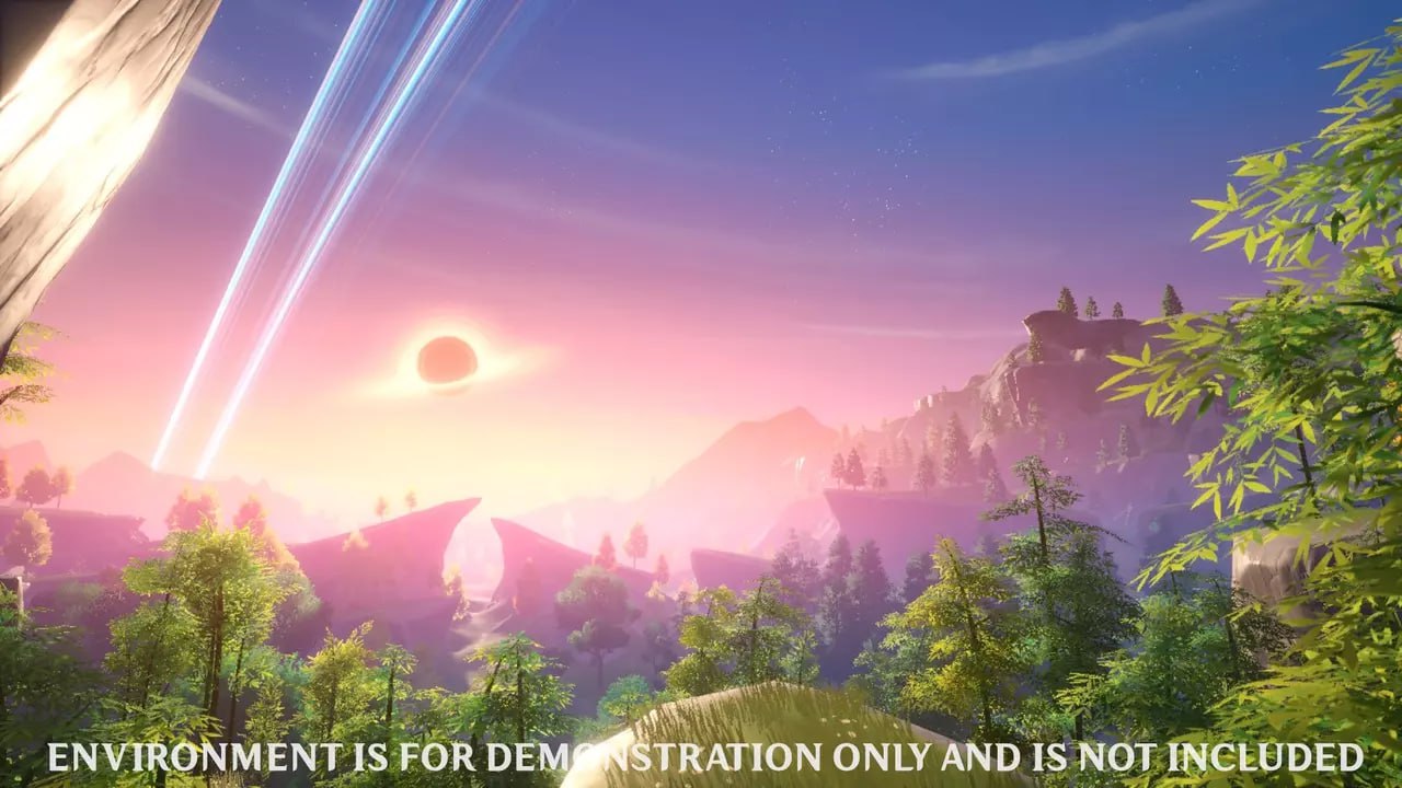 Stylized Dynamic Sky & Weather System📱 - изображение 2